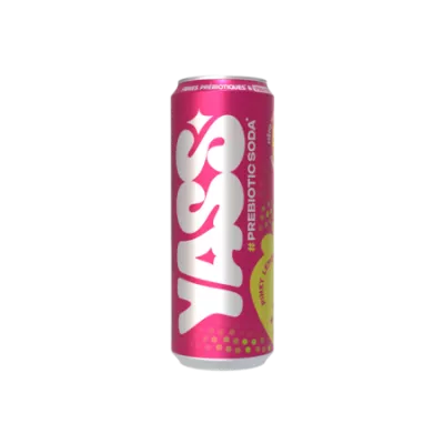 33cl limonada soda rosa yass - YASS