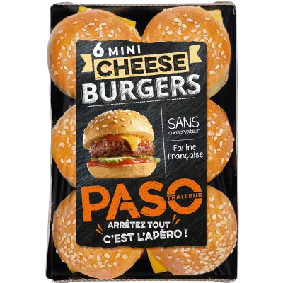 Mini cheese burgers - PASO