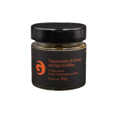 Tapenade Olives Vertes Truffe 85g - Gazel
