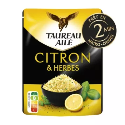 Riz Express Basmati Citron 220g - TAUREAU AILÉ