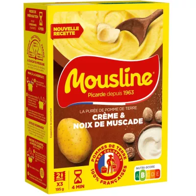 Moussline puree crème nootmuskaat, 65 g - MAGGI