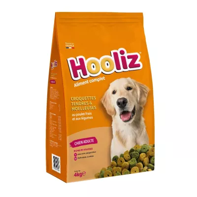 Pienso Blando para Perros Adultos con Pollo y Verduras 4kg - HOOLIZ