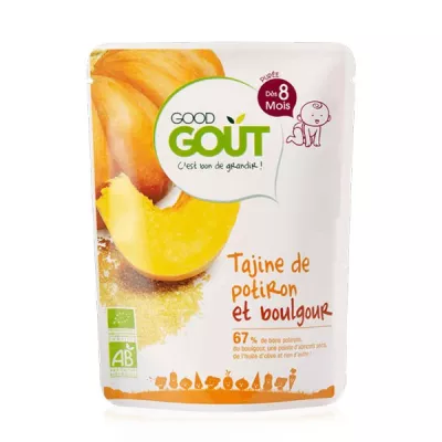 Tajine De Potiron Et Boulgour 190g - GOOD GOUT