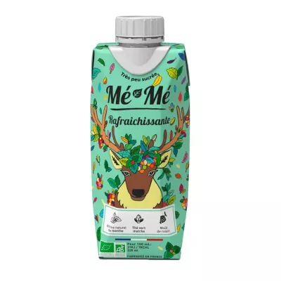 Boisson Naturellement Hydratante à la Sève de Bouleau et au Thé Matcha Vert; 33cl - ME ME