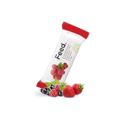 Barre Fruits rouges 100g - FEED