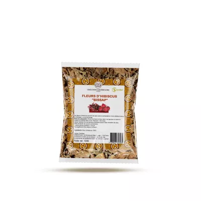 Fleurs D'hibiscus Séchées (bissap) Blanc 100g - Seneafood