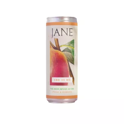 Peach Rosemary Cbd Iced Tea 25cl - JANE