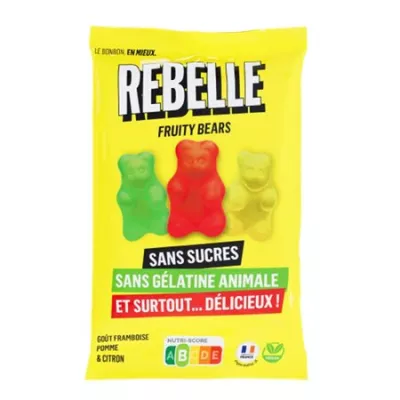 Rebelle Fruity Bears Ss Sucres