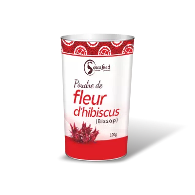 Poudre Fleurs D'hibiscus (bissap) 100g - Seneafood