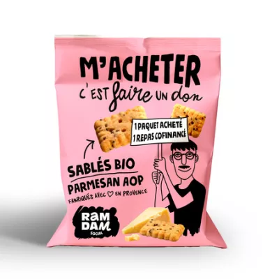 100 g di sabbia di parmigiano biologico - RAMDAM