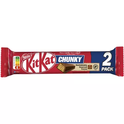 Thanh Socola Sữa Chunky Duo 64g - KITKAT