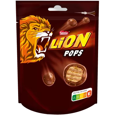 Billes De Chocolat Au Lait Pops 140g - LION