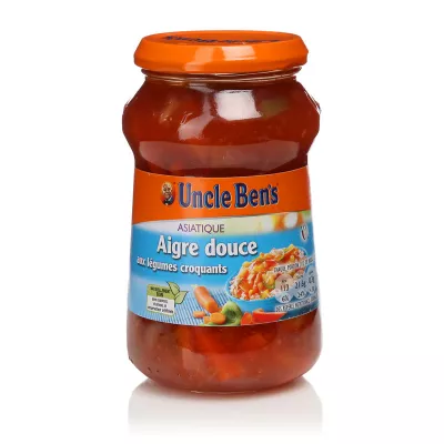 Sauce aigre-douce/légumes croquants 400g - UNCLE BEN'S