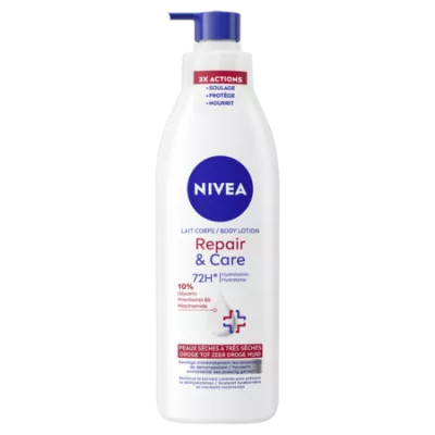 Lait Corps Repair & Care 72H Hydrat hóa 10% Glycerin 250ml - NIVEA
