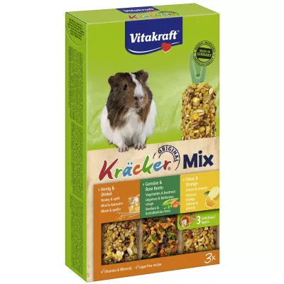 Kracker Food voor cavia-assortiment trio-mix - Vitakraft