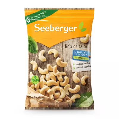 Noix de Cajou Naturel, 200g - SEEBERGER