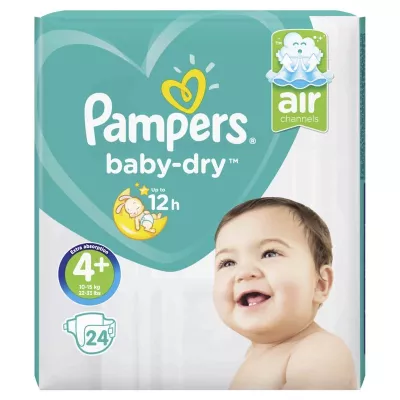 Couches bébé T4+ X24 - PAMPERS