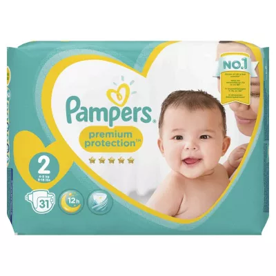 Couches bébé T2 X31 - PAMPERS