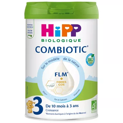 Babymelkpoeder 3e leeftijd vanaf 10 maanden Biologisch Combiotisch 800g - Hipp Biologique