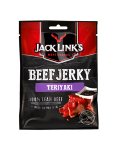 لحوم البقر jerky teriyaki ، 25g - JACK LINK'S