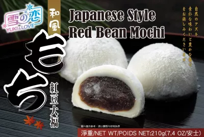 红豆麻糬 12 X 210 G - Yuki & Love