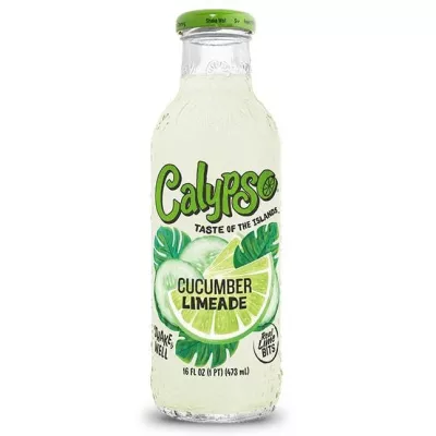 カリプソ キュウリライム 473ml×12本 - Calypso