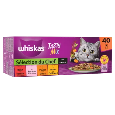 Cat Mix Chef Choice 40x85g P90