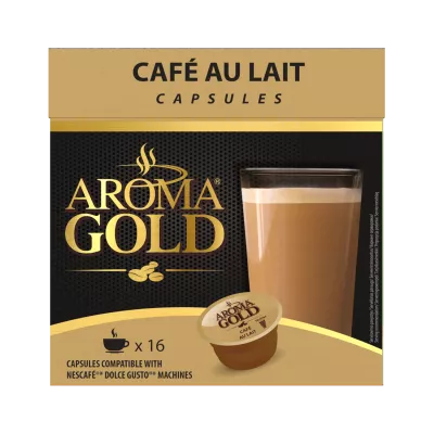 Dolce Gusto X 16 Compatible Milk Coffee - Aroma Gold