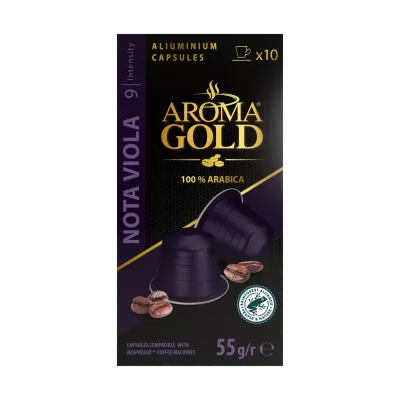 Café Nota Viola Compatible Nespresso X 10. (intensity 9) - Aroma Gold