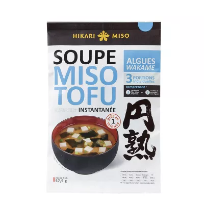 Hikari miso tofu algue wakame5 - HIKARI