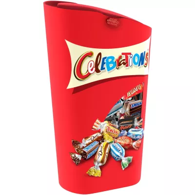 Bonbons Assortiment de chocolats papillotes ballotin 280g - CÉLÉBRATIONS