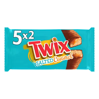 Gesalzene Karamell-Schokoriegel X5 230g - TWIX