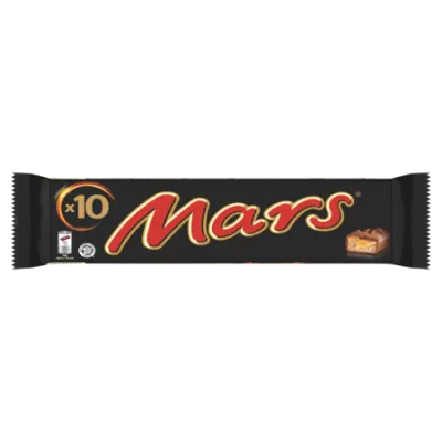 Barres Chocolatées Chocolat Et Caramel 10x45g - Mars