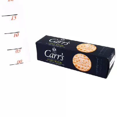 Crackers Anglais Tafelwater, 125g - CARR'S