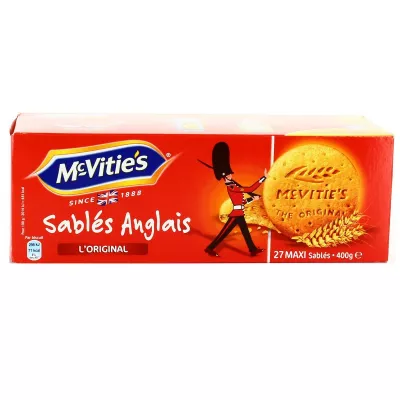 Galletas de mantequilla inglesas originales 400 g - MC VITIE'S