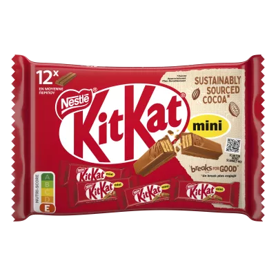 Mini Tavolette Di Cioccolato Al Latte 200g - KITKAT