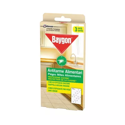 Alimento per acari Baygon 3 Pieges
