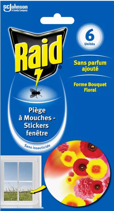Trampa para moscas de 6 palos - RAID