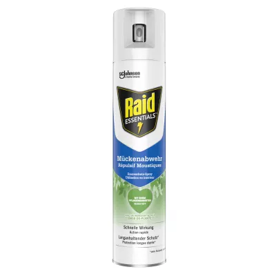 Anti-Moustique À Base De Plante Utilisation Intérieur Action Rapide 300ml - RAID
