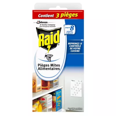Trampas para polillas alimentarias x3 - RAID