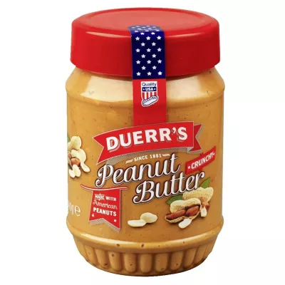 Pindakaas Met Stukjes - 340g x6 - DUERR'S