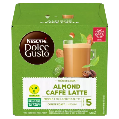 Cápsulas de café compatíveis dolce gusto caffé latte amande - NESCAFÉ