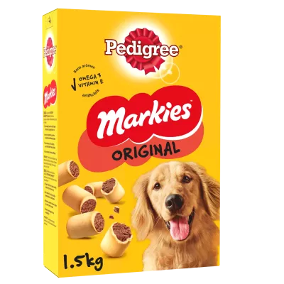 Markies Original Galletas Rellenas Recompensa Perro Adulto 1,5kg - Pedigree
