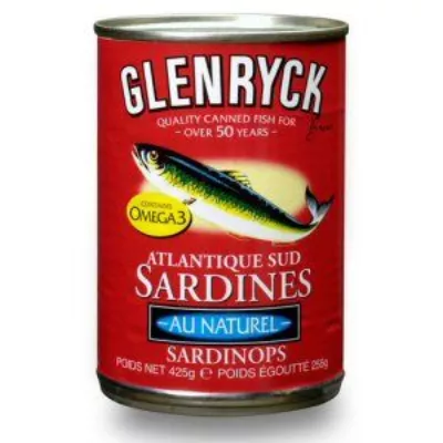 天然のイワシ（24 x 400 g） - GLENRYCK