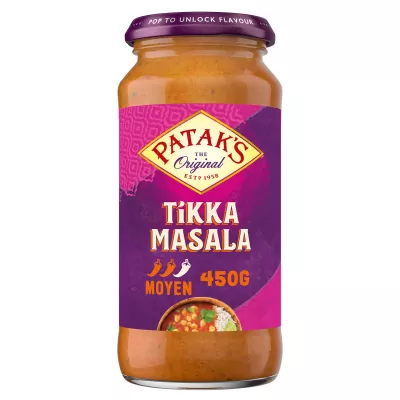 Sauce tikka Masala 450g - PATAK'S