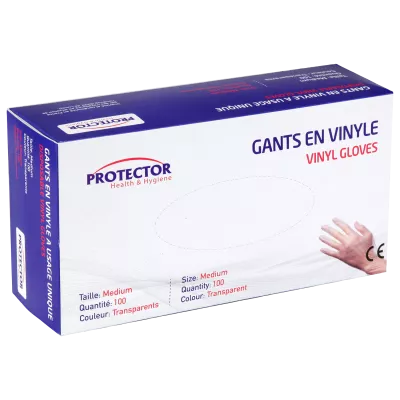 Gants Vinyles Taille M