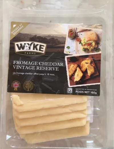 Queso Cheddar Reserva Vintage Lonchas 160g - Wyke Farms