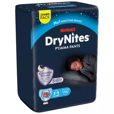 Drynites 3-5ans Garcon X16 Jum