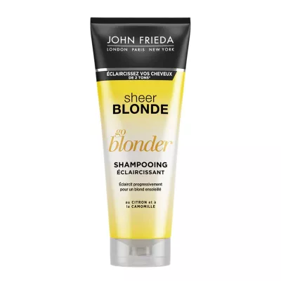 Shampoing Go Blonder Éclaircissant 250ml - JOHN FRIEDA