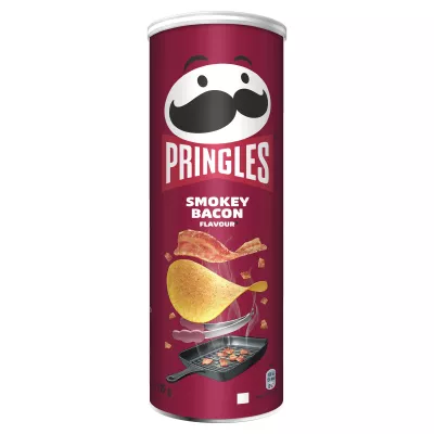 Chips Tuiles Bacon, 175g  -  PRINGLES